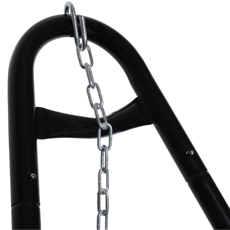 Arlmont & Co. Harrington Double Spreader Bar Hammock with Stand